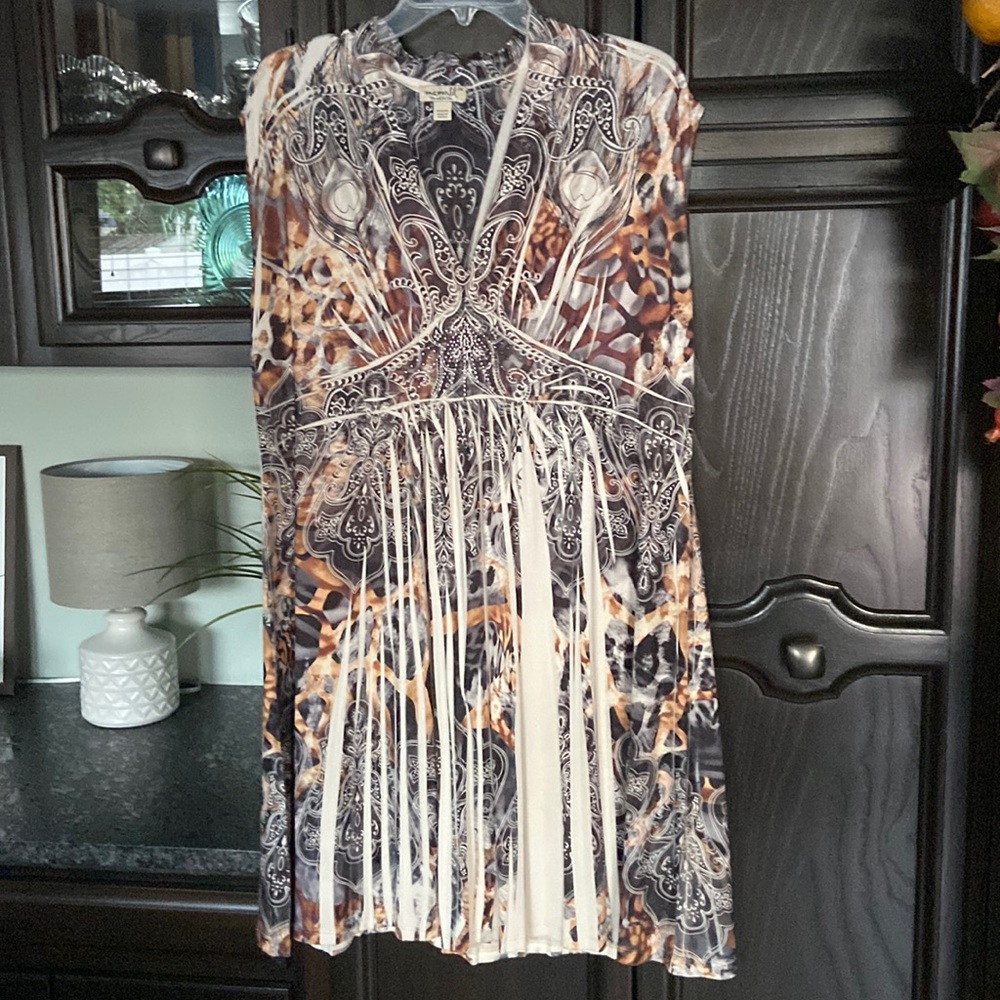 Cute One World 1X sleeveless dress
